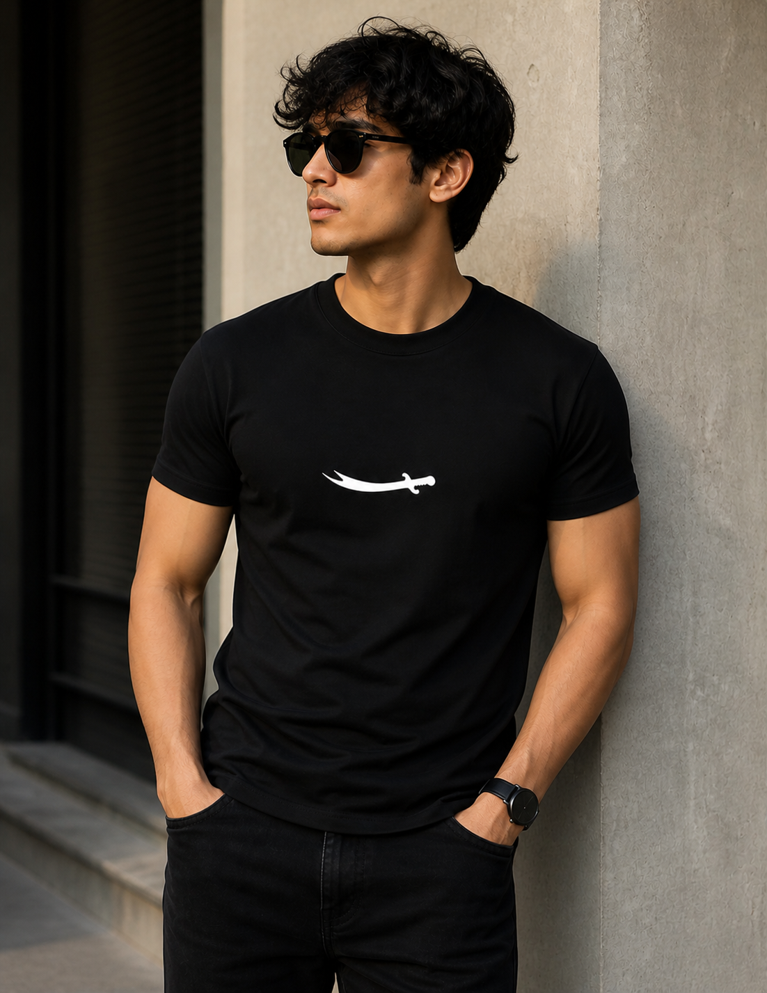 CLOTHZEE Core Black Tshirt