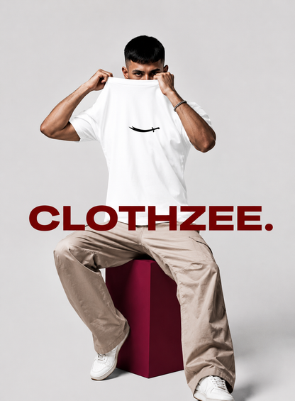 CLOTHZEE Core White Tshirt